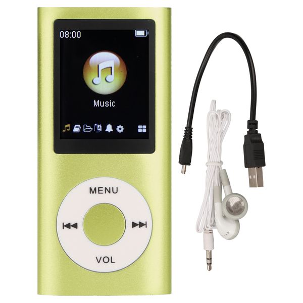 MP3 Player Stylish Multifunctional Slim 1.8 Inch LCD Screen Portable Music