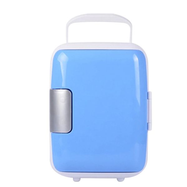 4lt Dual Use Mini Fridge for Car &amp; Home - Drinks, Skincare Products