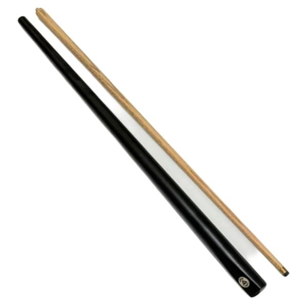 9mm Leather Tip Wooden Two-Section Billiard Snooker Cue