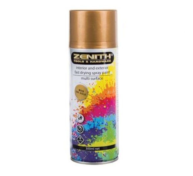 Zenith SprayPaint Gold 300ml Shop Today. Get it Tomorrow