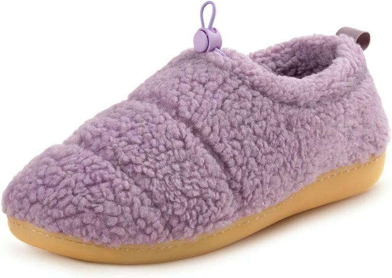 ROCKDOVE Women's Camper Moc Slippers - Purple