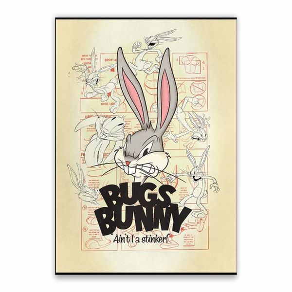 Bugs Bunny Ain't I A Stinker - A1 Poster