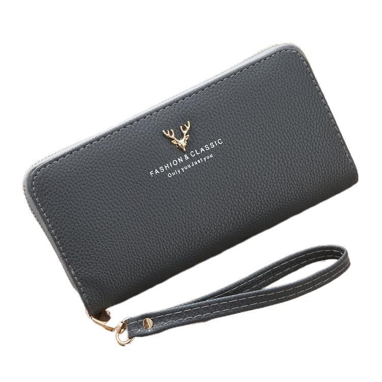 Ladies' Multifunctional Card Holder Handbag Wallet-Black