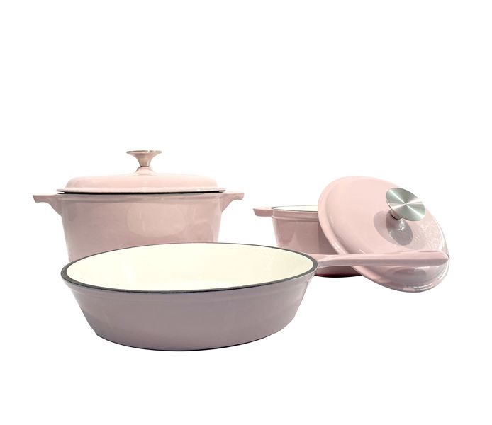Cast Iron - Pink 5 piece