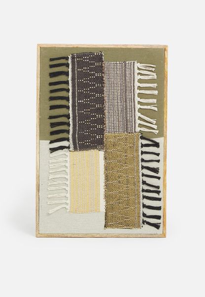 River Woven Wall Art - Natural