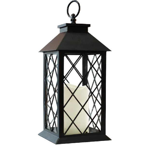 Kitro Outdoor Plastic Candle Lantern [ Holder 27 cm]