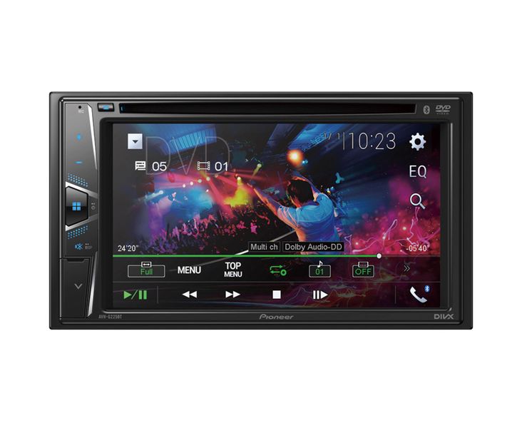 Pioneer Bluetooth/USB DVD Receiver (AVH-G225BT)