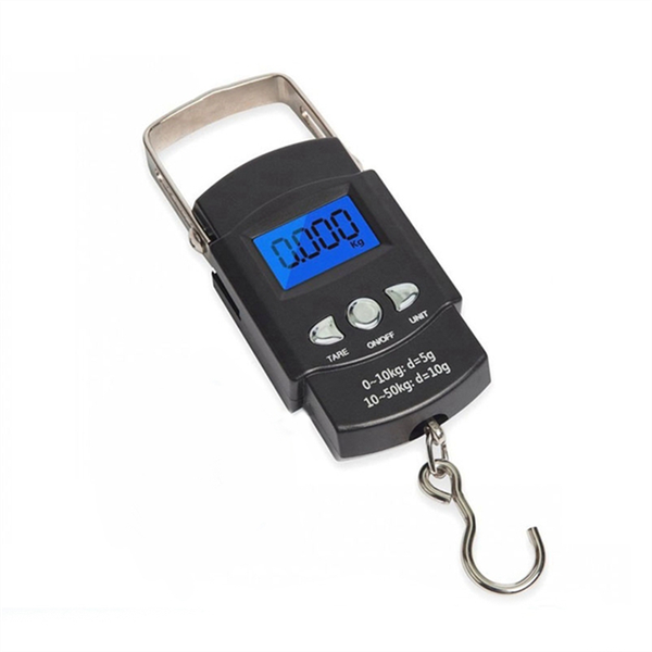 1Pcs 50Kg Travel Digital Scale Fishing High Precision No Battery