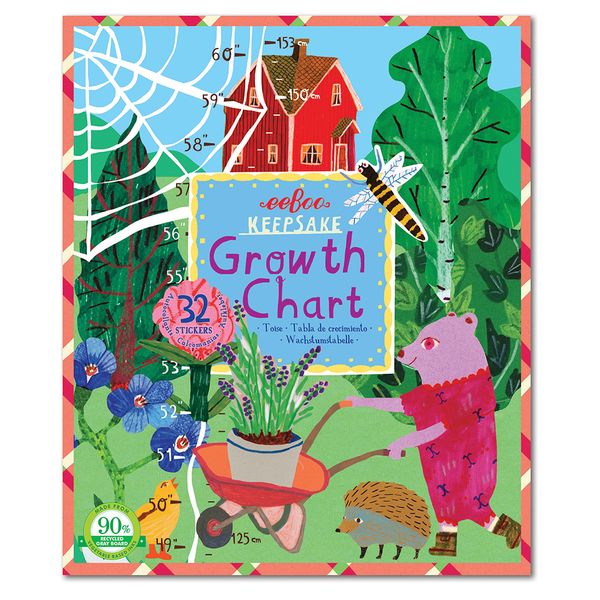 eeBoo Making the Garden Growth Chart