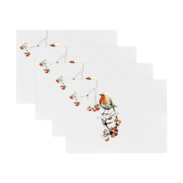 Pappa Joe - Placemat Set - Birds on Branch (4 Pack)