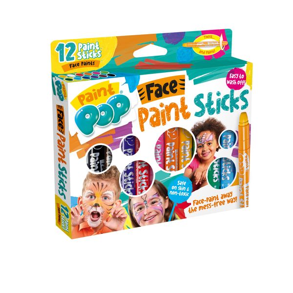Paint Pop Face Paint 12 Pack