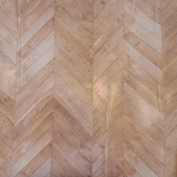 Brown Chevron Wood Contact Paper Vinyl