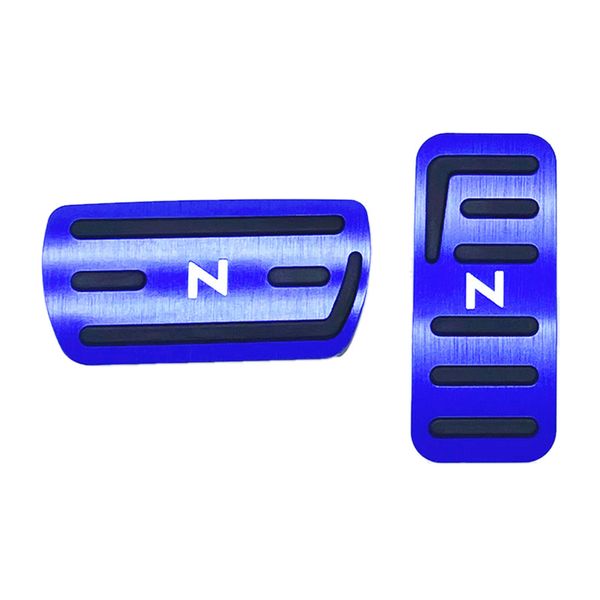 Blue Gas Accelerator Pedal and Break Pedal Cover Non-Slip