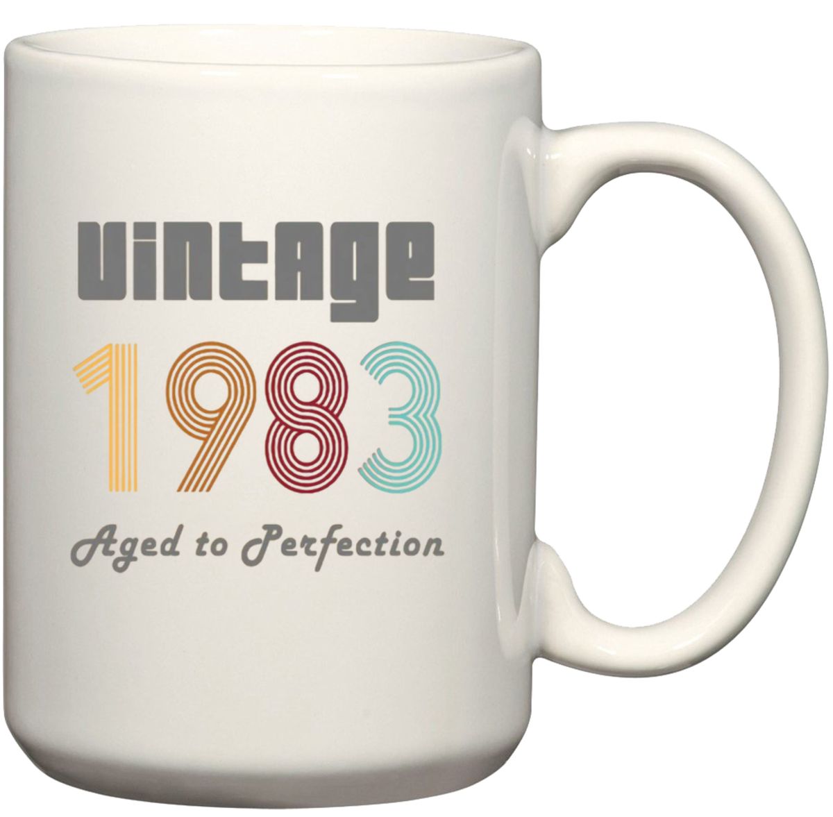 Vintage 1983 Aged To Perfection 40th Birthday for Her Gift Coffee Mug ...