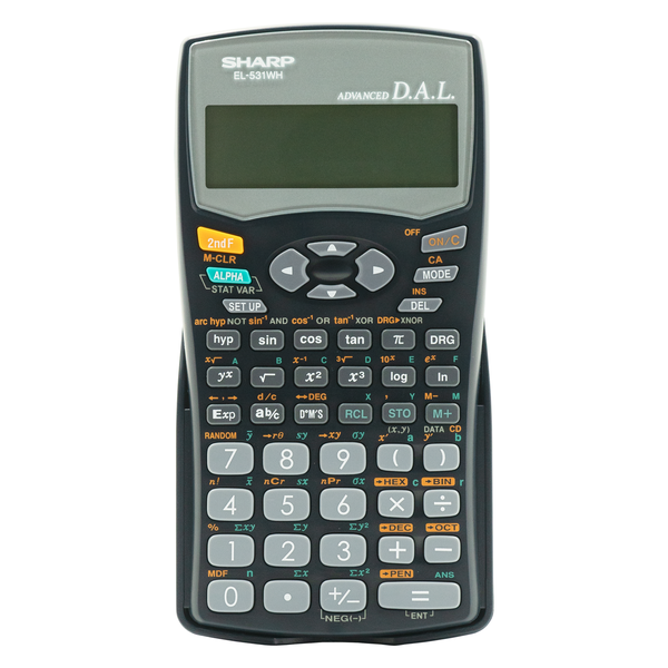 Sharp EL-531WHB Scientific Calculator - 12 Digit