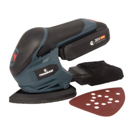 Cordless mouse deals sander with battery