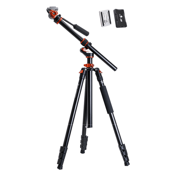 K&amp;F Omni-Reach Video Tripod with Integrated Angle Arm &amp; Monopod | KF09.137
