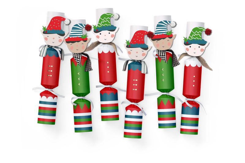 Characters - Santa's Helper Elves Christmas Crackers