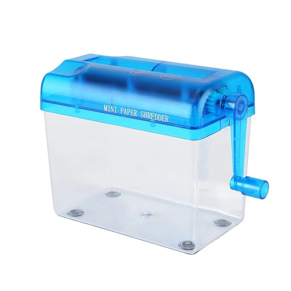 Portable Mini Manual A6 Paper Shredder Paper Cutting Tool for Home Office