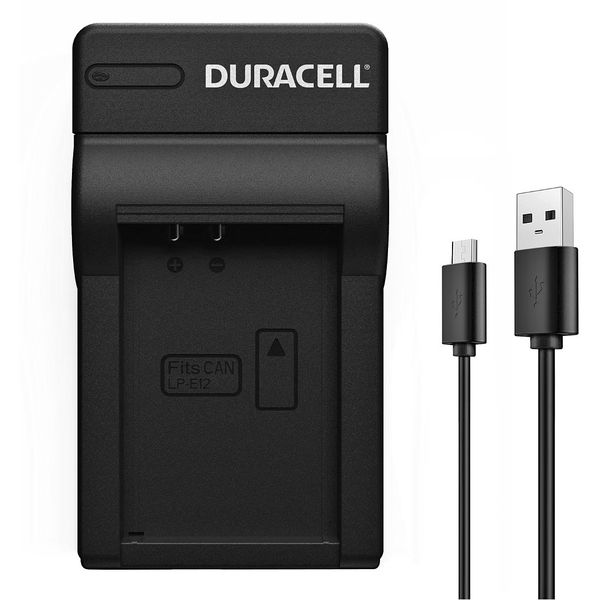 Charger for Canon LP-E12 Battery by Duracell