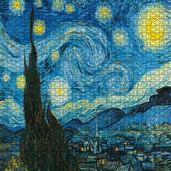 Jigsaw Puzzle van gogh starry sky 1000 Piece Set