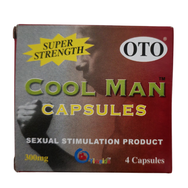OTO Cool Man Capsules 300mg - 4 Caps