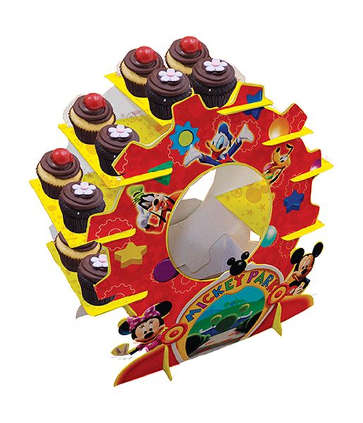 Playful Mickey 3D Cupcake Stand