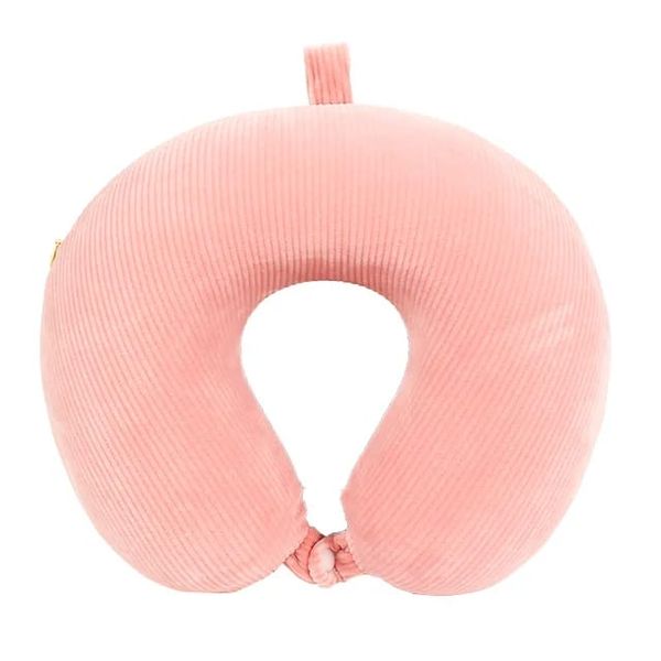 Portable U-Shape Solid Memory Foam Massage Travel Neck Pillow