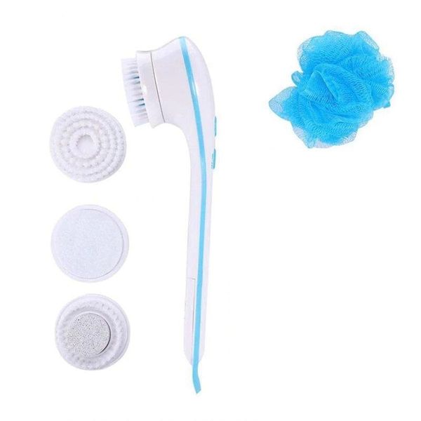 GB 5 In 1 Electric Spinning Body Cleaning Brush Set-F-6-8-315