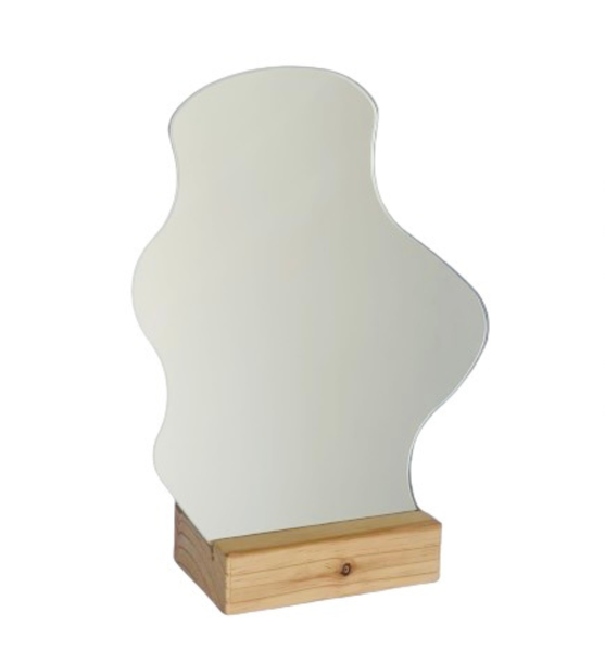 Pond Shaped Makeup Mirror