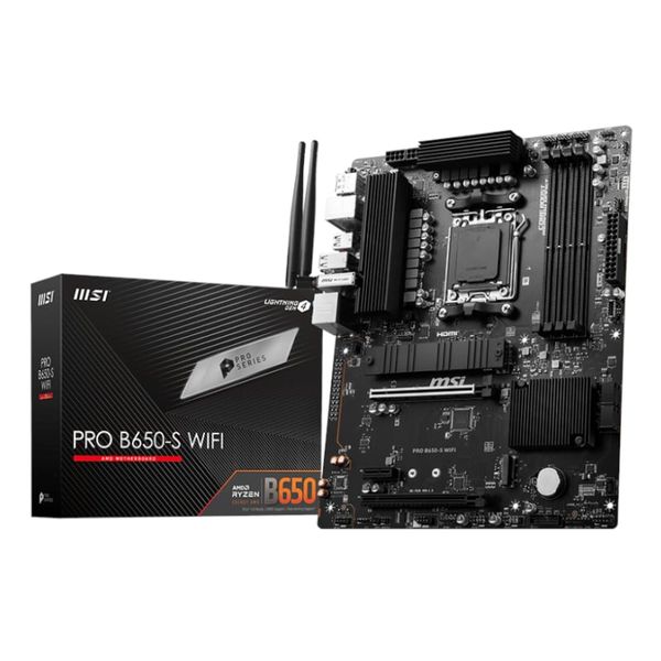 MSI PRO B650-S WIFI AM5 ATX Gaming Motherboard