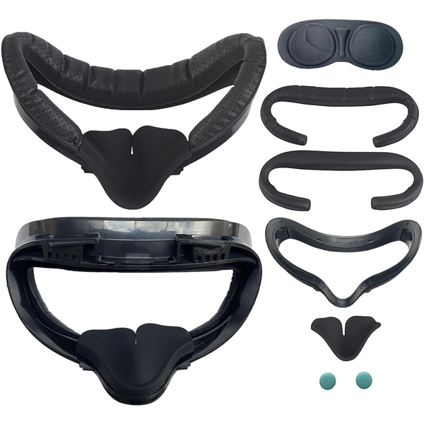 Vr Face Pad Replacement for vr Oculus Quest 2 Eye Mask Cover Frame Face Pad