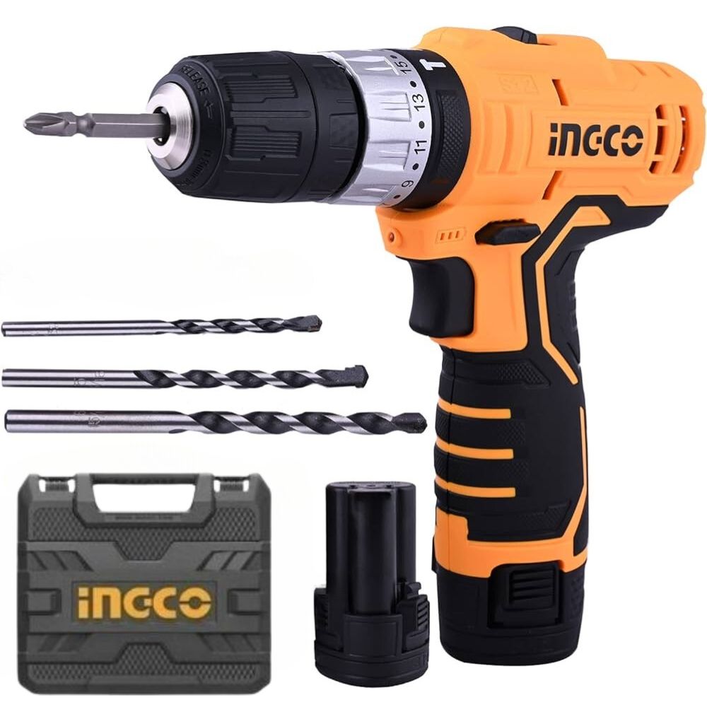 Ingco - Lithium Ion Impact Drill (12 v)