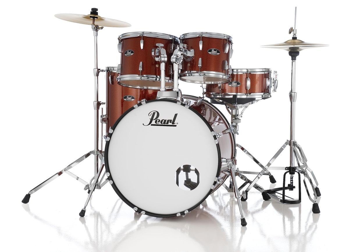 Pearl Roadshow Drum Set Complete 2024 Spec #749 Burnt Orange Sparkle