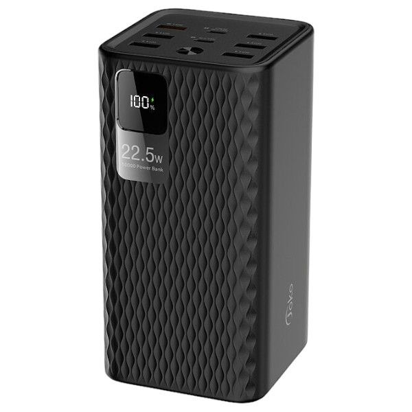 JOKO - J13 - 6 USB Port LED Display 22.5W Power Bank - Black