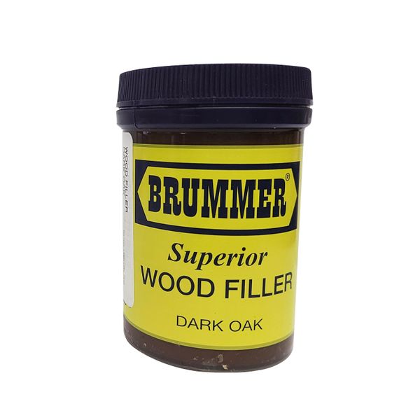 Brummer - Wood Filler Dark Oak - 250g - 4 Pack