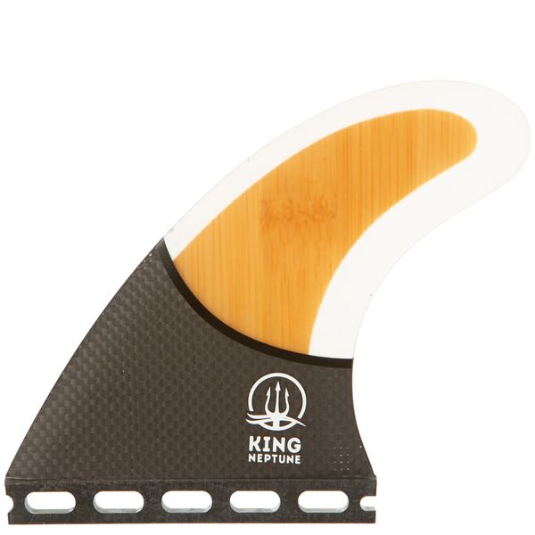 King Neptun Premium Surfboard Fins Single Tab Thruster Set