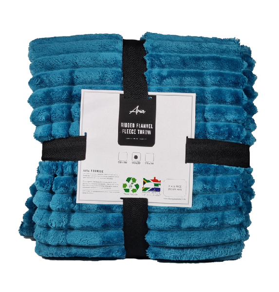 Kitro Kings Flannel Coastal Winter Fleece Blanket 180 x 200 cm