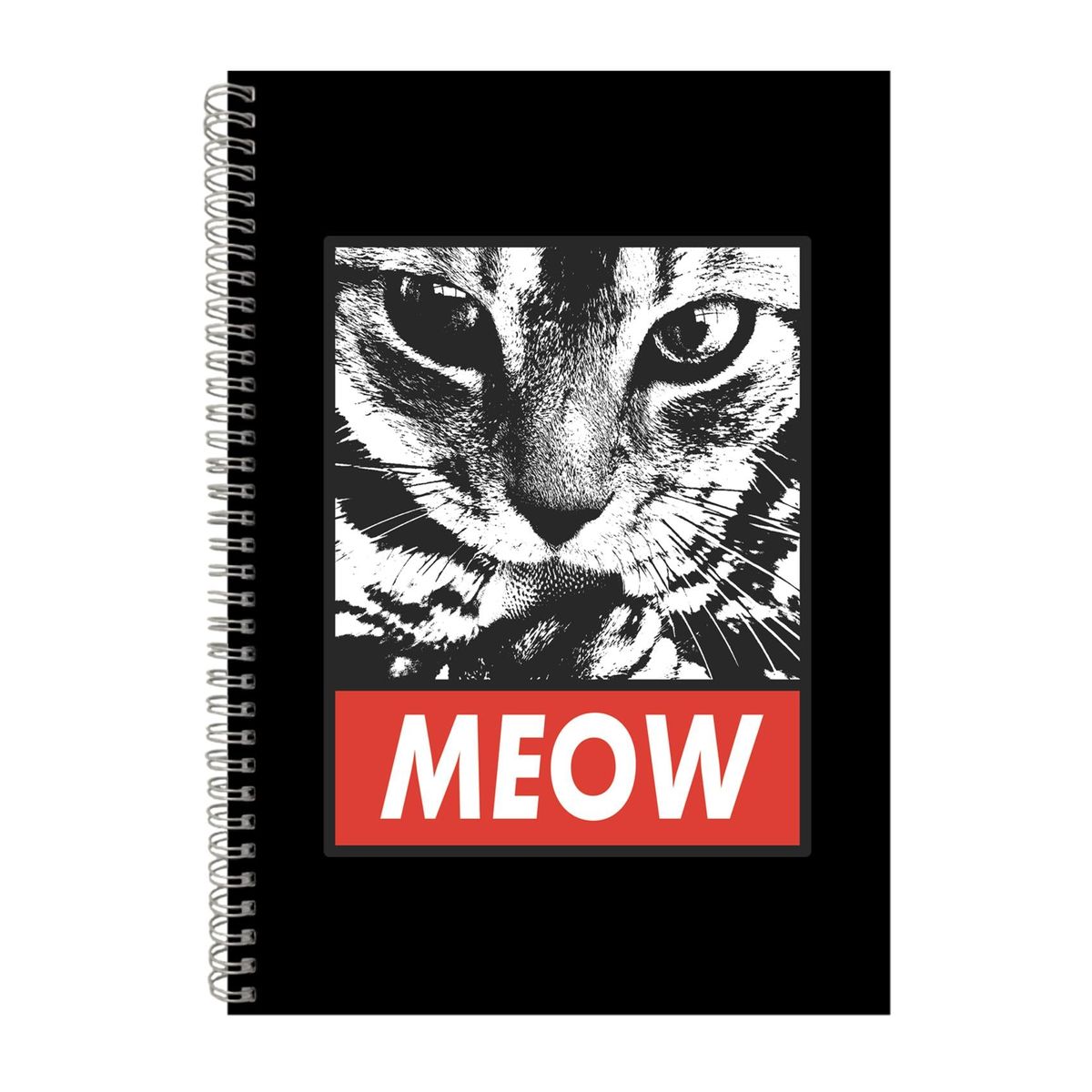 Meow Notebook Pet Gift Idea A4 Notepad 122 Shop Today. Get it