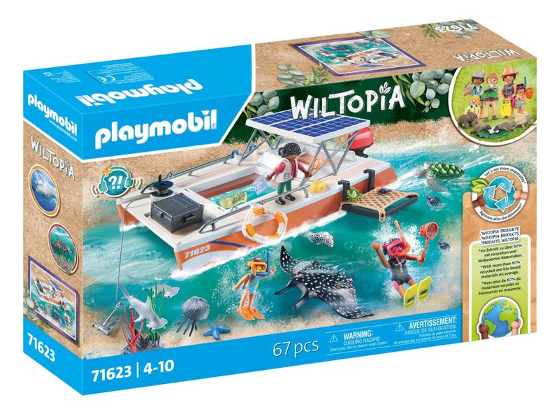 Playmobil Wiltopia - Coral Reef Examination (67 Pieces)