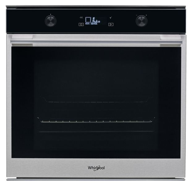 Whirlpool W7 OM5 4 H Built In Electric Oven Self Cleaning Inox Colour