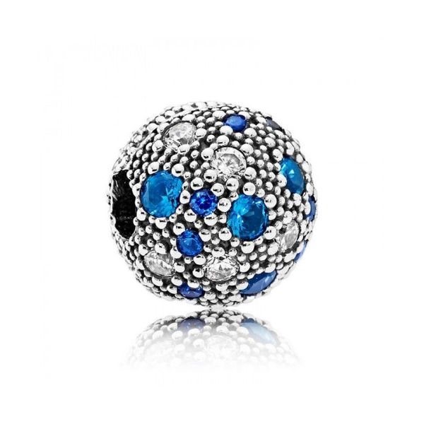 Cosmic Stars Clip Charm - Clear