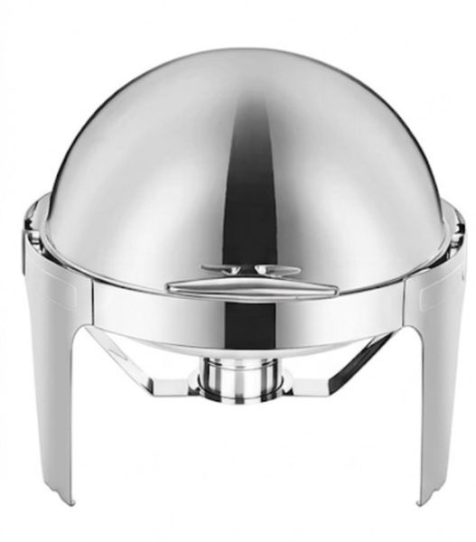 Round Roll-Top Chafing Dish