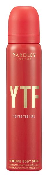 Yardley You're The Fire Perfume Body Spray
