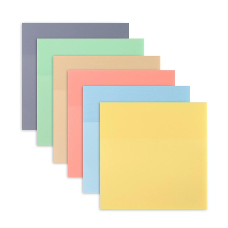 See-Through Sticky Set Pastel Colours 6 pads notes | Buy Online in South Africa | takealot.com
