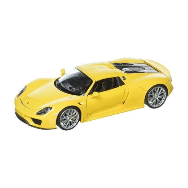 Porsche 918 Spyder Yellow - Scale 1 : 24