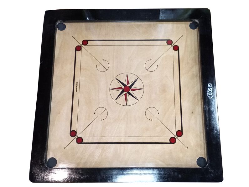Wooden Cruzer Carom Game Board