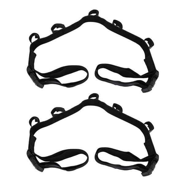 2Pcs Car Fishing Rod Holder Stand Rack Fixing Strap Band Adjustable