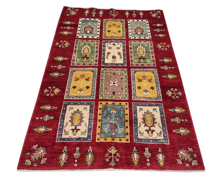 Gorgeous Afghan Ariana Carpet 180 X 123 cm
