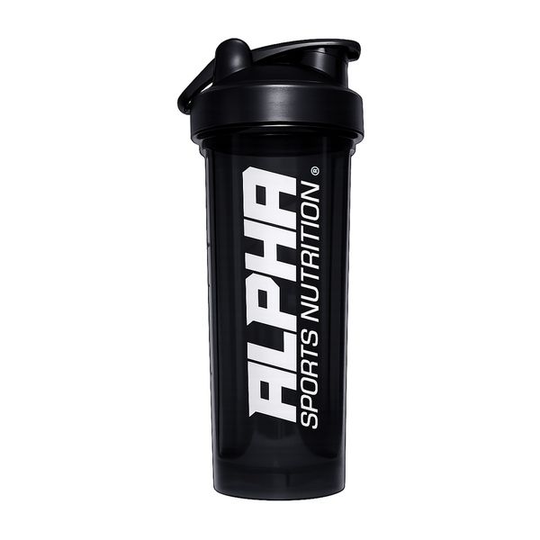 Alpha Sports Nutrition Titan Shaker - Black - 700 ml Capacity